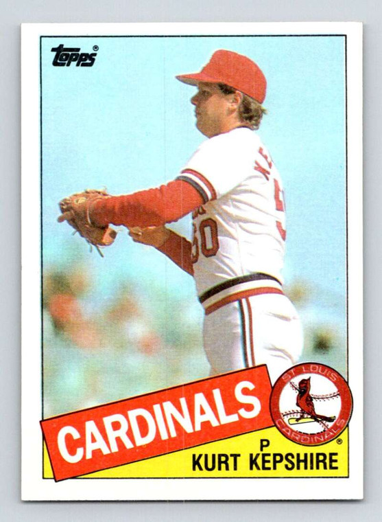 1985 Topps #474 Kurt Kepshire VG RC Rookie St. Louis Cardinals 