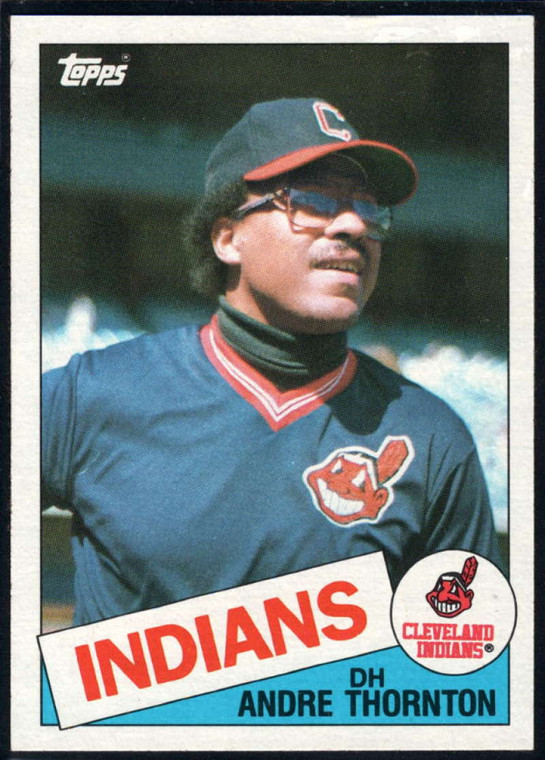 1985 Topps #475 Andre Thornton VG Cleveland Indians 