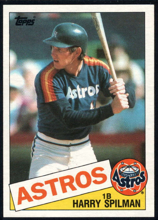 1985 Topps #482 Harry Spilman VG Houston Astros 