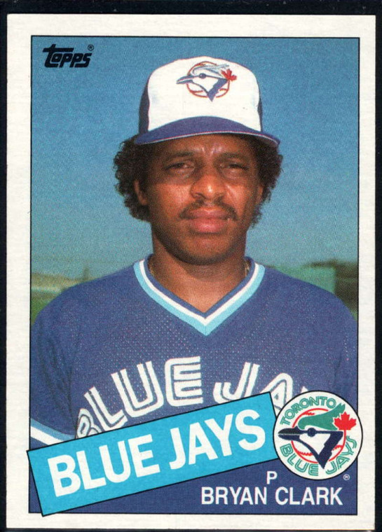 1985 Topps #489 Bryan Clark VG Toronto Blue Jays 