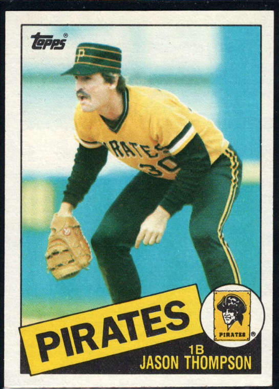 1985 Topps #490 Jason Thompson VG Pittsburgh Pirates 