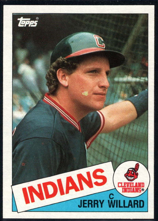 1985 Topps #504 Jerry Willard VG Cleveland Indians 