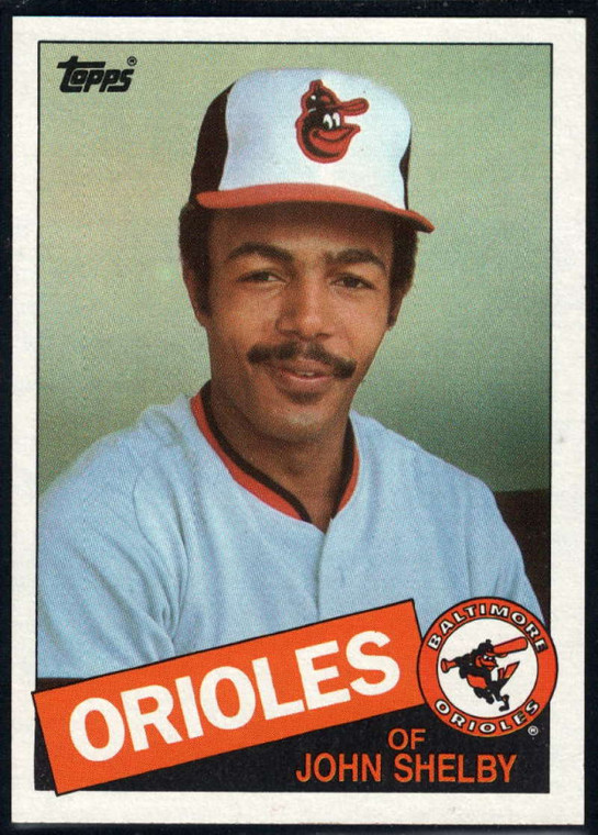 1985 Topps #508 John Shelby VG Baltimore Orioles 