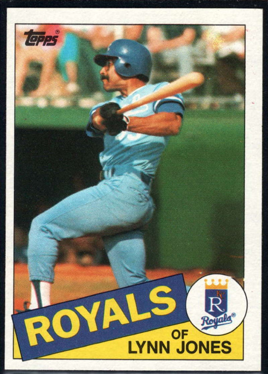 1985 Topps #513 Lynn Jones VG Kansas City Royals 
