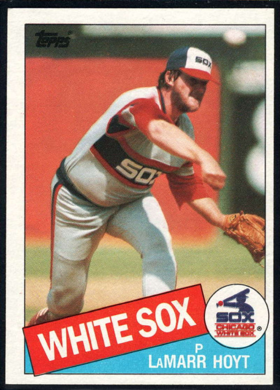 1985 Topps #520 LaMarr Hoyt VG Chicago White Sox 