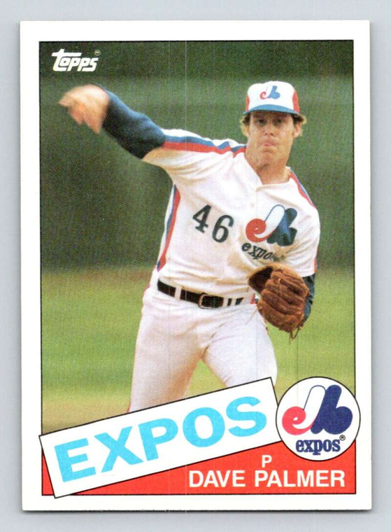 1985 Topps #526 David Palmer VG Montreal Expos 