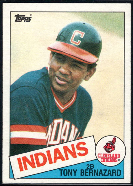 1985 Topps #533 Tony Bernazard VG Cleveland Indians 