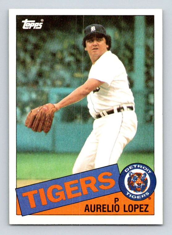 1985 Topps #539 Aurelio Lopez VG Detroit Tigers 