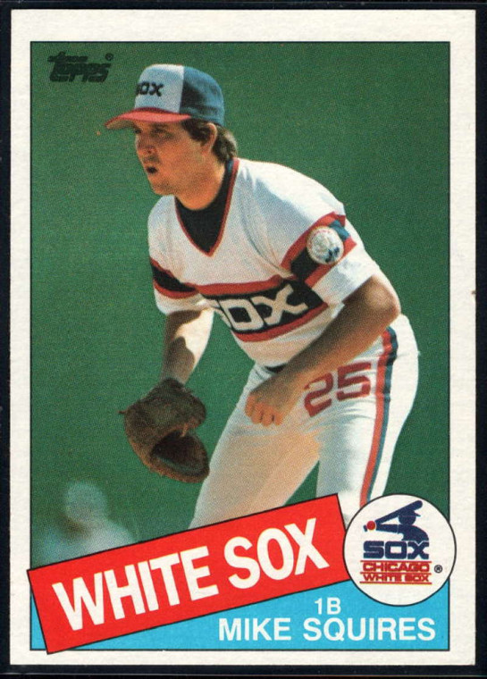 1985 Topps #543 Mike Squires VG Chicago White Sox 
