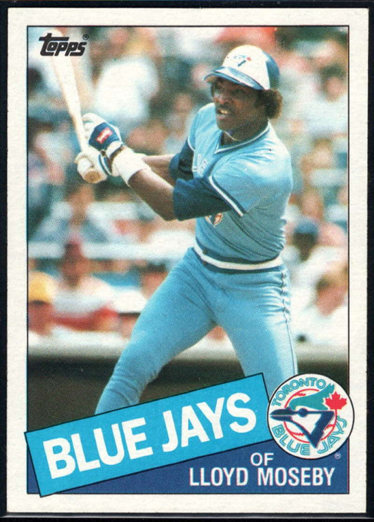1985 Topps #545 Lloyd Moseby VG Toronto Blue Jays 
