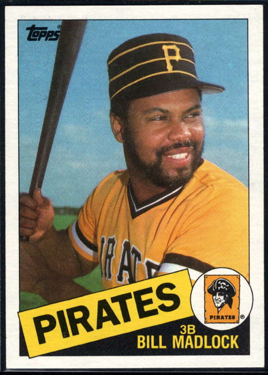 1985 Topps #560 Bill Madlock VG Pittsburgh Pirates 