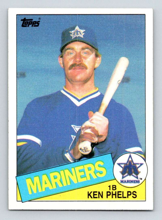 1985 Topps #582 Ken Phelps VG Seattle Mariners 