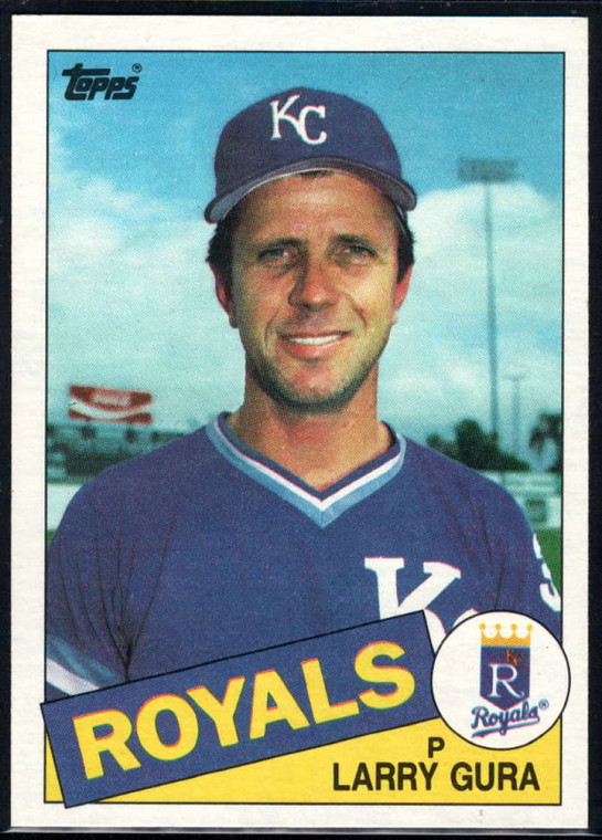 1985 Topps #595 Larry Gura VG Kansas City Royals 