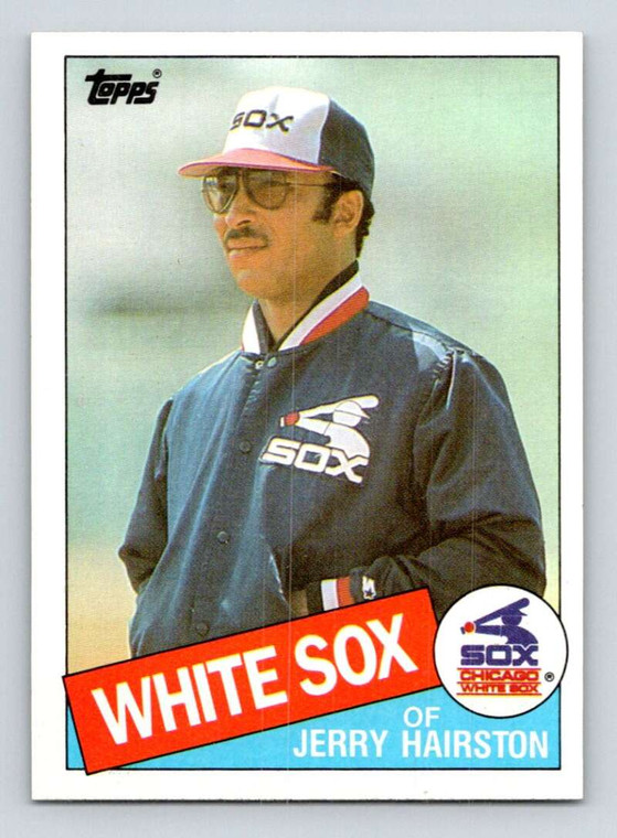 1985 Topps #596 Jerry Hairston VG Chicago White Sox 