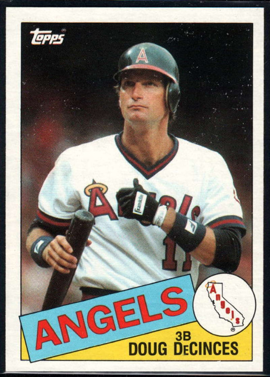 1985 Topps #111 Doug DeCinces VG California Angels 