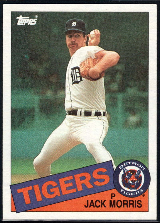 1985 Topps #610 Jack Morris VG Detroit Tigers 