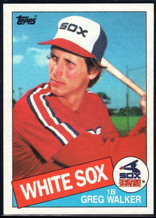 1985 Topps #623 Greg Walker VG Chicago White Sox 