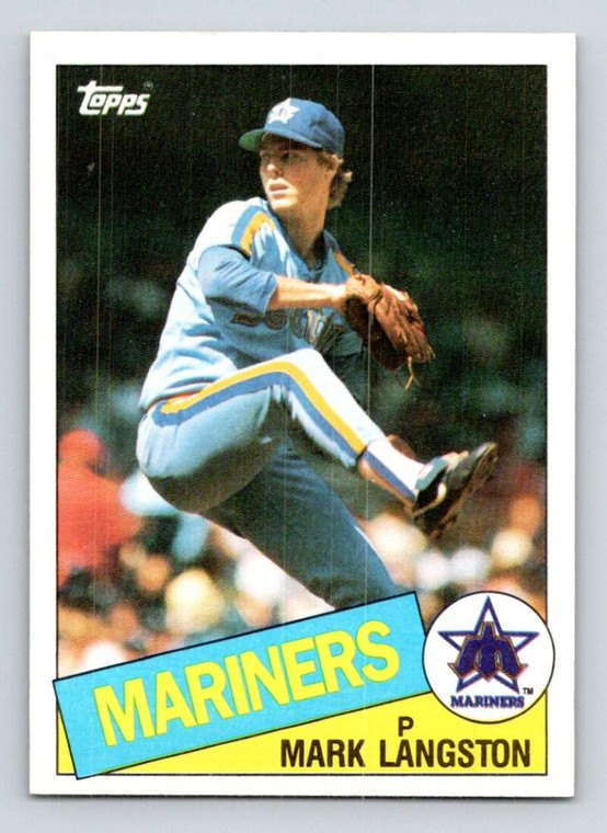 1985 Topps #625 Mark Langston VG RC Rookie Seattle Mariners 