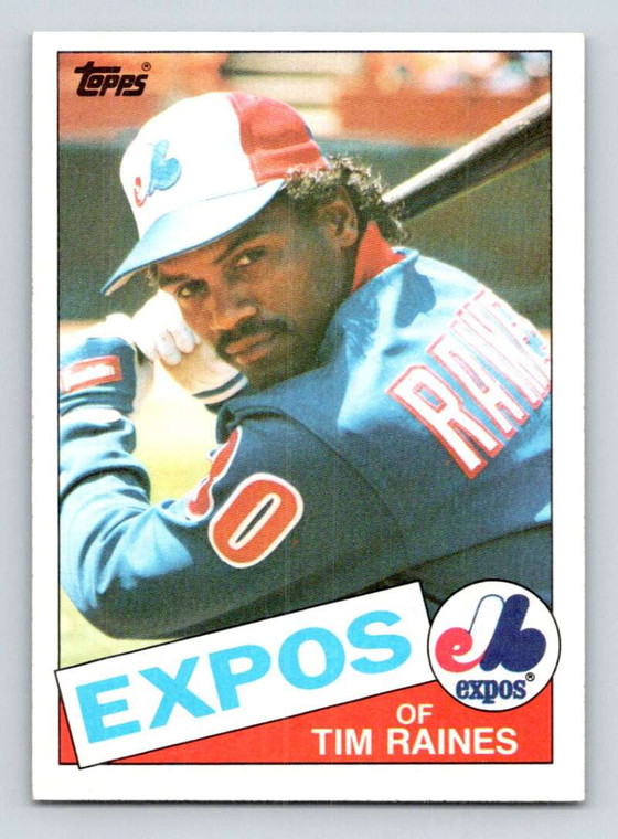 1985 Topps #630 Tim Raines VG Montreal Expos 