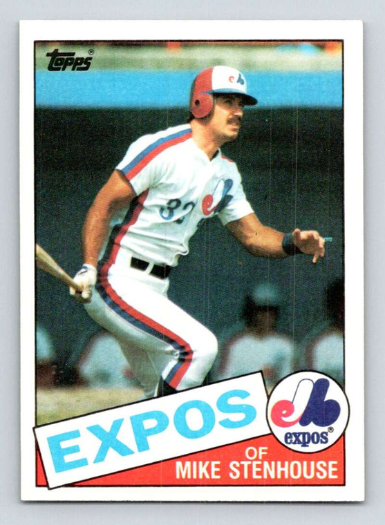 1985 Topps #658 Mike Stenhouse VG Montreal Expos 
