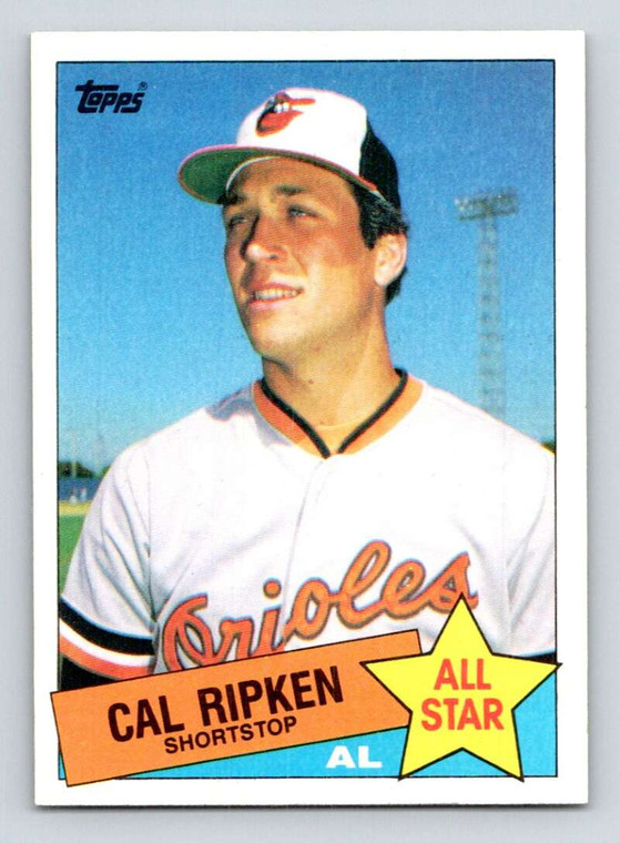 1985 Topps #704 Cal Ripken Jr. AS VG Baltimore Orioles 