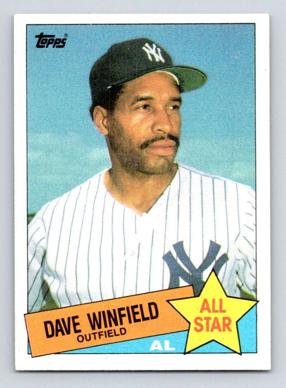 1985 Topps #705 Dave Winfield AS VG New York Yankees 