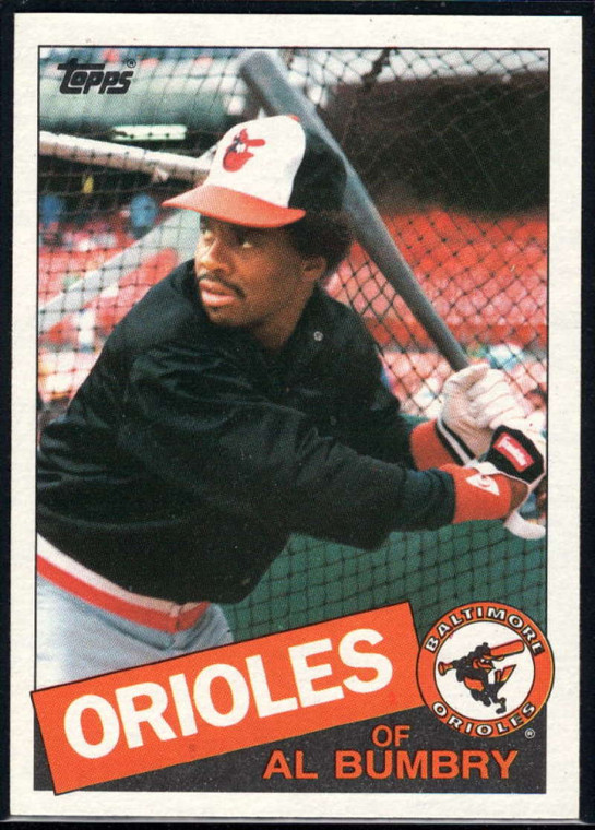 1985 Topps #726 Al Bumbry VG Baltimore Orioles 