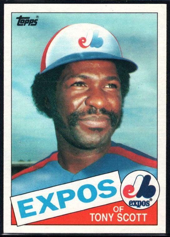 1985 Topps #733 Tony Scott VG Montreal Expos 