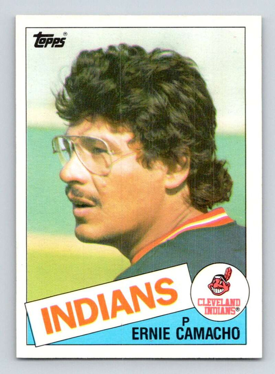 1985 Topps #739 Ernie Camacho VG Cleveland Indians 