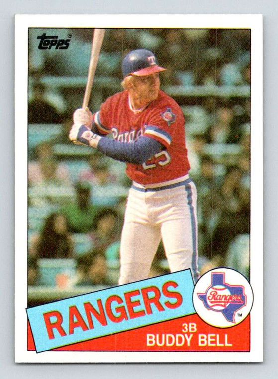 1985 Topps #745 Buddy Bell VG Texas Rangers 