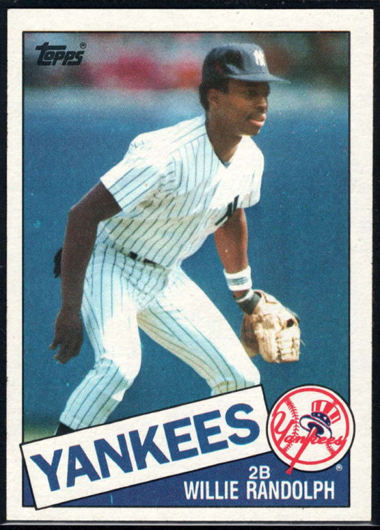 1985 Topps #765 Willie Randolph VG New York Yankees 