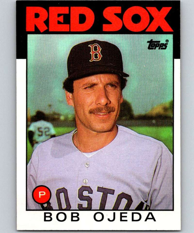 1986 Topps #11 Bob Ojeda VG Boston Red Sox 