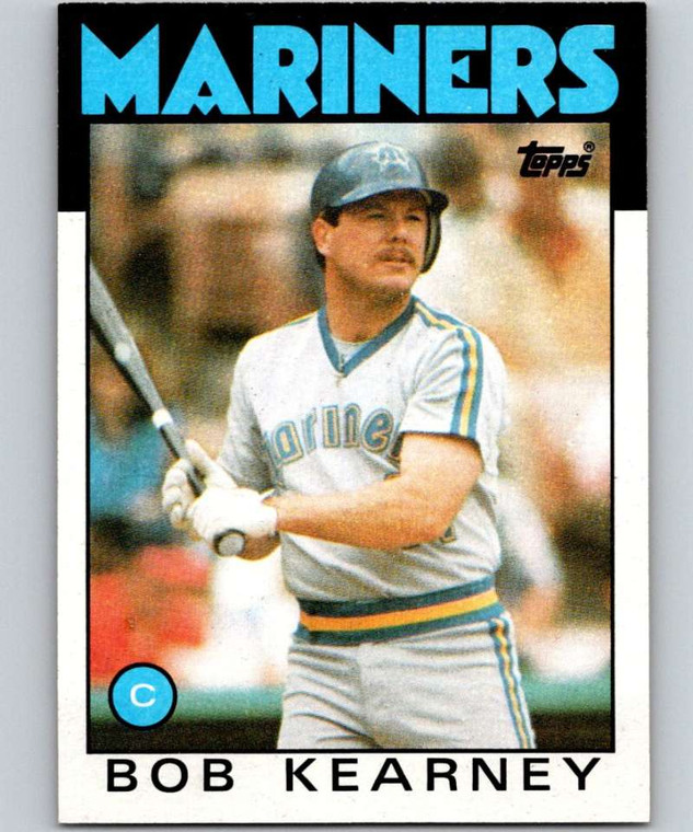 1986 Topps #13 Bob Kearney VG Seattle Mariners 