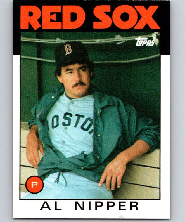 1986 Topps #181 Al Nipper VG Boston Red Sox 