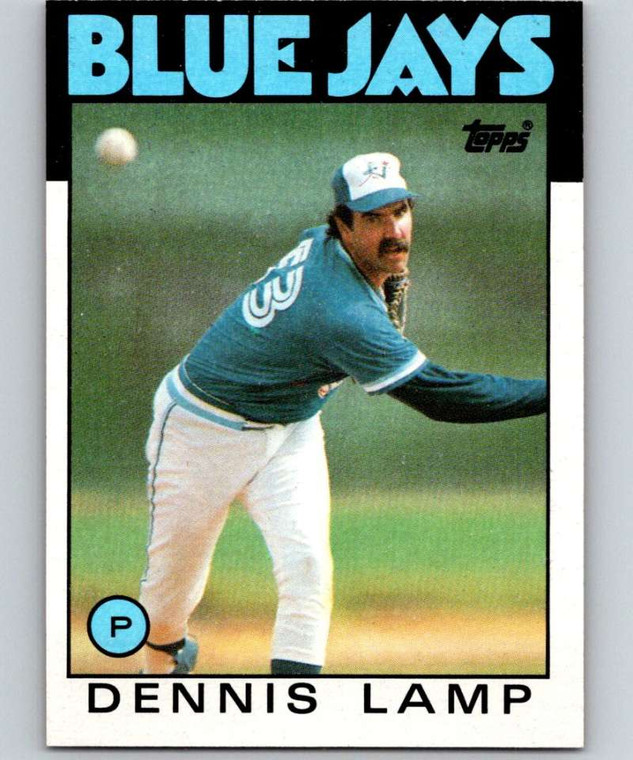1986 Topps #219 Dennis Lamp VG Toronto Blue Jays 