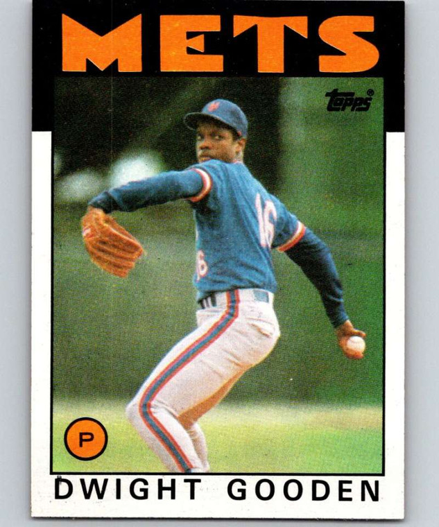 1986 Topps #250 Dwight Gooden VG New York Mets 