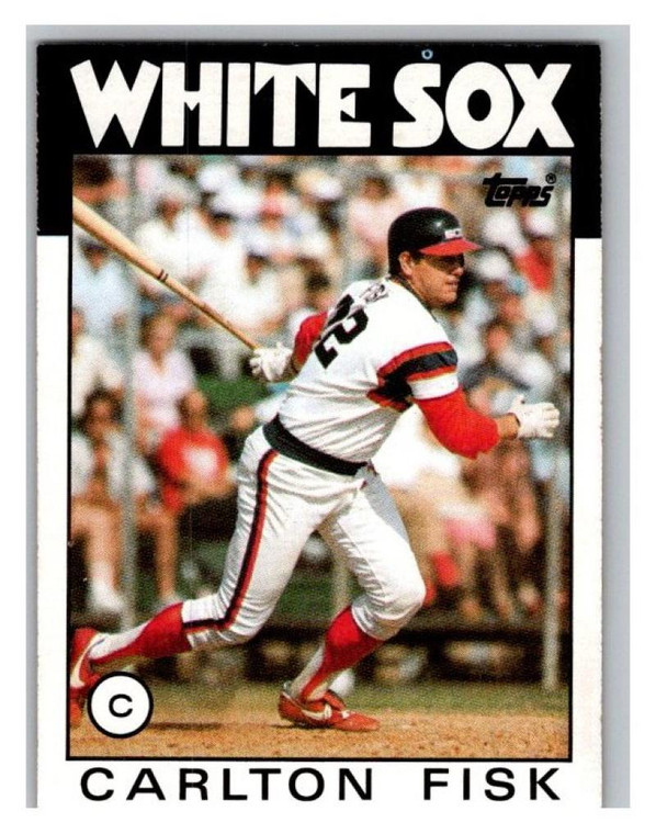 1986 Topps #290 Carlton Fisk VG Chicago White Sox 