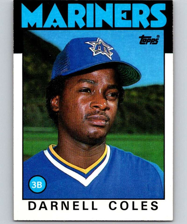 1986 Topps #337 Darnell Coles VG Seattle Mariners 