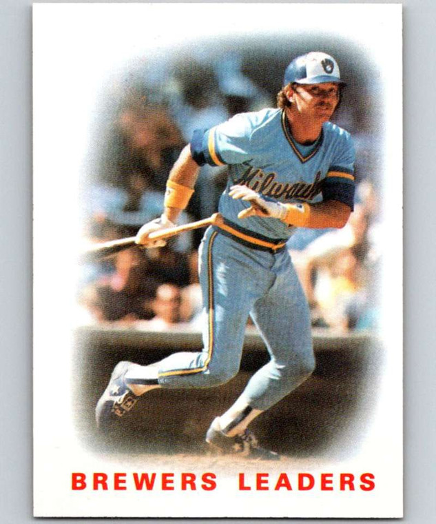 1986 Topps #426 Charlie Moore Brewers Leaders VG Milwaukee Brewers 