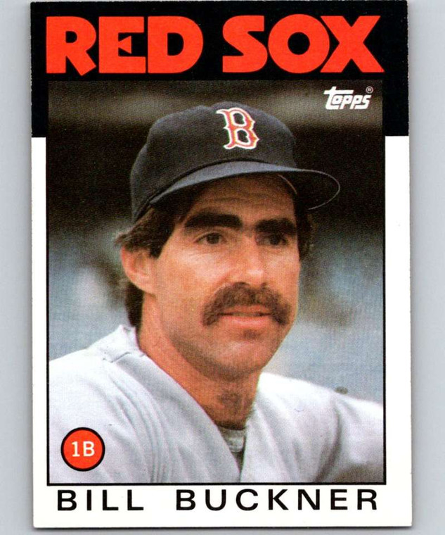 1986 Topps #443 Bill Buckner VG Boston Red Sox 