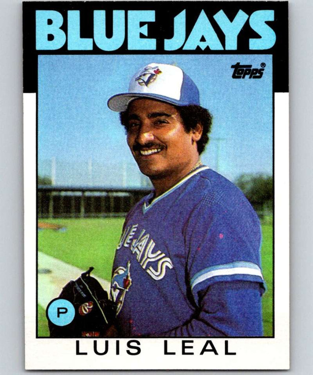 1986 Topps #459 Luis Leal VG Toronto Blue Jays 