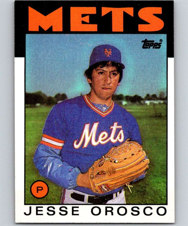 1986 Topps #465 Jesse Orosco VG New York Mets 