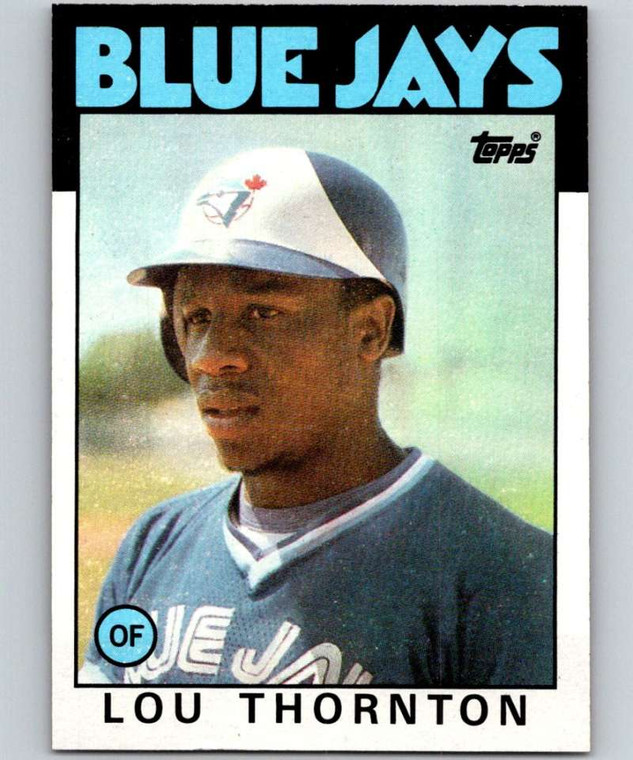 1986 Topps #488 Lou Thornton VG Toronto Blue Jays 