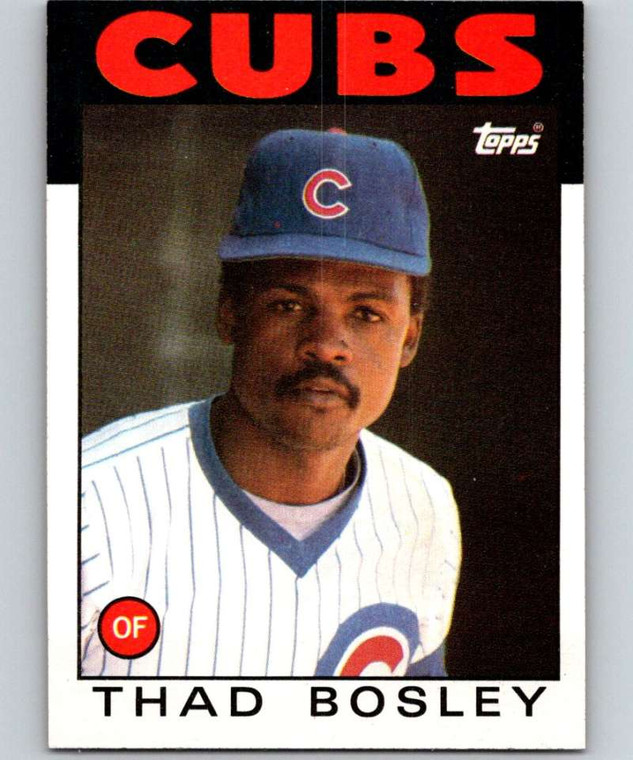 1986 Topps #512 Thad Bosley VG Chicago Cubs 