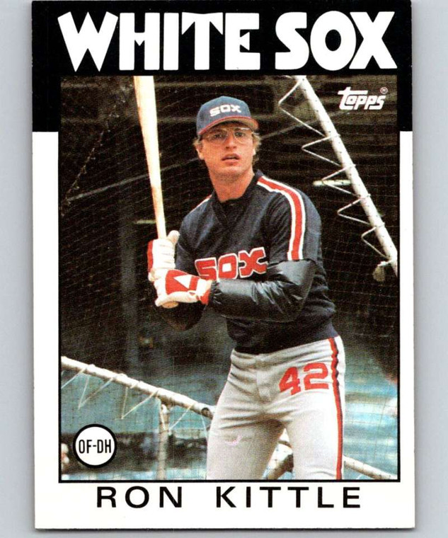 1986 Topps #574 Ron Kittle VG Chicago White Sox 