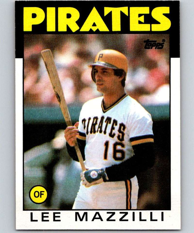 1986 Topps #578 Lee Mazzilli VG Pittsburgh Pirates 