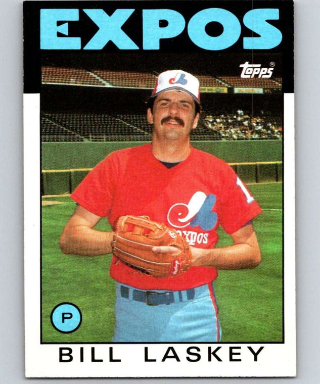 1986 Topps #603 Bill Laskey VG Montreal Expos 