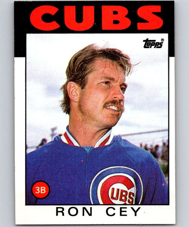 1986 Topps #669 Ron Cey VG Chicago Cubs 