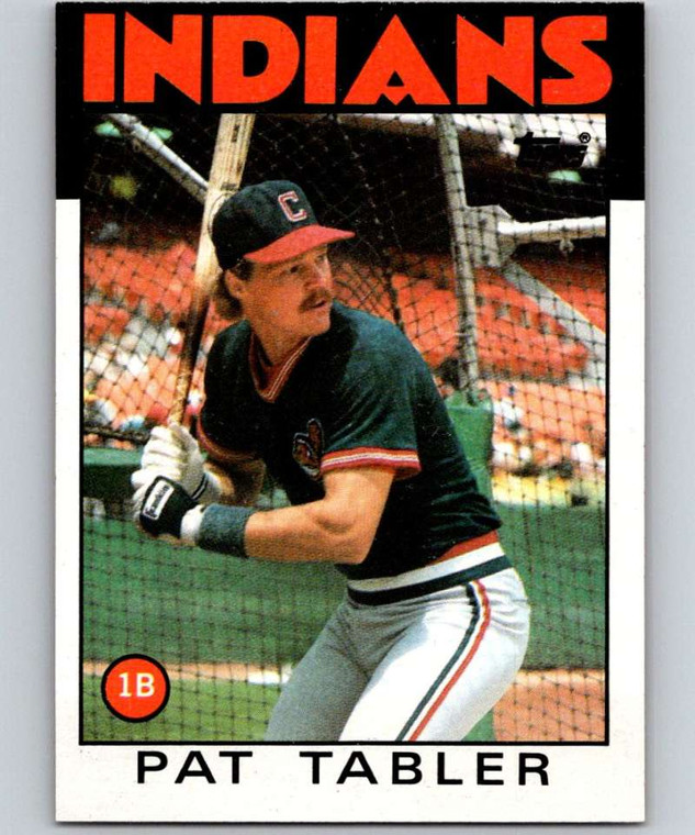 1986 Topps #674 Pat Tabler VG Cleveland Indians 