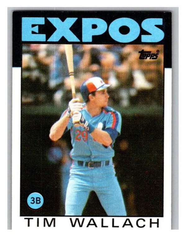 1986 Topps #685 Tim Wallach VG Montreal Expos 